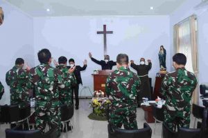 TNI AL Wilayah Jakarta Gelar Perayaan Paskah Gabungan Secara Daring