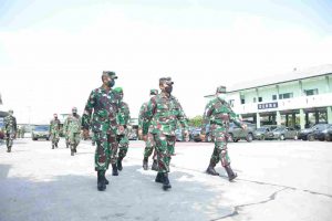 WAKASAD SAMBUT KEDATANGAN SATGAS BENCANA BANJIR BANDANG ADONARA
