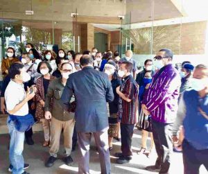 Upacara Penghormatan & Ibadah Pelepasan Pdt. Dr. S.A.E. Nababan, LID Oleh PGI