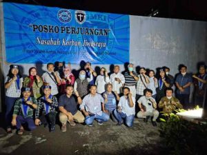 GMKI dan FNKJ DIrikan Posko Perjuangan Bagi Nasabah Korban Jiwasraya