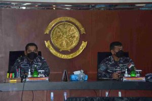 Pangkoarmada I Ikuti Briefing Pelaku Latihan Armada Jaya 2021