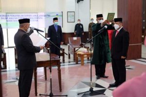 Walikota Depok Lantik Supian Suri Jadi Sekda, FWJ Doakan Semoga Amanah