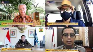 Kemenparekraf, Kemendag, dan Polri Beri Pesan bagi Mahasiswa Baru UPH