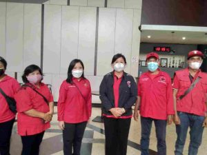 DPC PDI Perjuangan Jakarta Barat Gelar Vaksinasi gratis Dengan Target 500 Orang Perhari