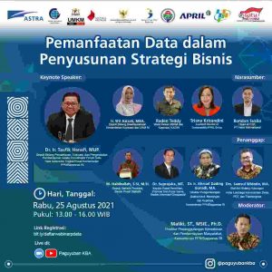 Kementerian PPN/Bappenas bersama Astra Internasional akan Menyelenggarakan Webinar Bertajuk *Pemanfaatan Data dalam Penyusunan Strategi Bisnis” Tanggal 25/08/2021