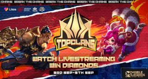 Turnamen Mobile Legends: Bang Bang oleh Top Clans Esports Tayang di Aplikasi Likee
