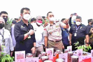 Kepala Karantina Merauke Dampingi Kunjungan Kerja Mentan ke Merauke