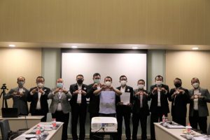 PENANDATANGAN AKTE NOTARIS PENDIRIAN AHLI (ASOSIASI HOSPITALITY LEADERS INDONESIA)
