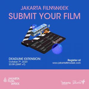 Pendaftaran Film di Jakarta Film Week Diperpanjang Hingga 7 Oktober 2021