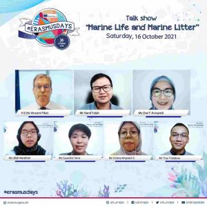 Erasmus Days 2021: Alumni Erasmus Indonesia Mengajak Generasi Muda untuk Menyelamatkan Kehidupan Laut dan Menghindari Sampah Laut