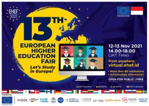 Pameran Perguruan Tinggi Eropa di Indonesia Digelar Online, Diikuti oleh 100 Universitas Terkemuka Eropa