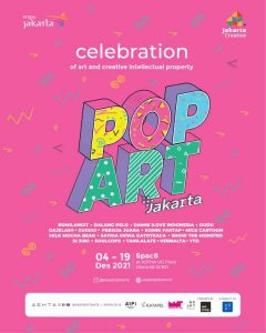 Semarakkan Akhir Tahun 2021, Popart Jakarta Tampilkan Karya IP Terbaik Anak Bangsa