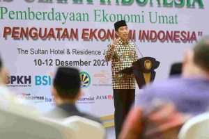 Hadiri Kongres Ekonomi Umat II MUI, Jokowi Targetkan Tahun 2024 Indonesia Pusat Ekonomi Syariah Dunia