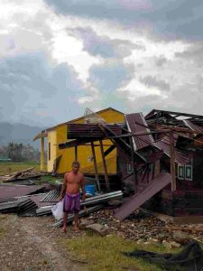 Dua Puluh Sembilan Rumah Rusak Berat Diterjang Angin Kencang di Aceh Tenggara
