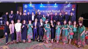 DPC PERADI Jakarta Pusat Menggelar Perayaan Natal 2022 Di Jakarta Dengan Penuh Cinta Kasih Kristus Yang Menggerakkan Persaudaraan