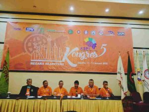 Said Iqbal Kembali Terpilih Sebagai Presiden Konfederasi Serikat Pekerja Indonesia (KSPI)  dalam Konggres V