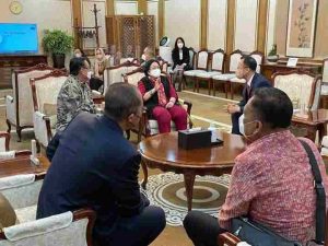 Ibu Megawati Soekarnoputri Tiba di Seoul, Korea Selatan.