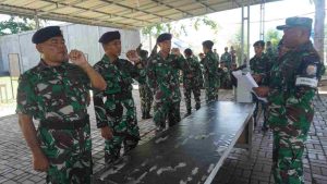 TNI AL Lanal Lhokseumawe Laksanakan Penilaian Uji Terampil Pangkalan Tingkat P1 P2 Oleh Tim Komando Latihan Koarmada I