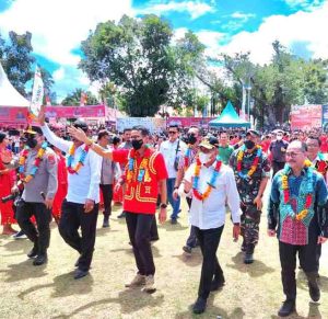 Visi Presiden RI Jokowi Dan Agenda Menparekraf Sandiaga Uno Hadiri Nias Pro & Maniamolo Fest Nias Selatan Serta Festival Pesona Aekhula & HUT Nias Barat