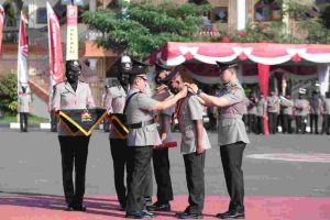 Kapolda Metro Jaya Lantik Siswa Diktuk Bintara Polri Angkatan 45 Tahun Anggaran 2022