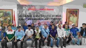 Rencana Aksi Unjuk Rasa Akbar Sejuta Buruh Cabut UU Omnibus Law Cipta Kerja