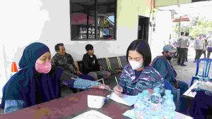 UPAYA LANAL BANGKA BELITUNG UNTUK TERUS SUNTIK VAKSIN WARGA GUNA SEMUA BEBAS DARI VIRUS CORONA