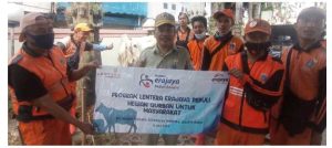 YAYASAN ERAJAYA PEDULI BANGSA DISTRIBUSIKAN HEWAN QURBAN 2 Ekor Sapi dan 7 Ekor Kambing Siap di Bagikan Untuk Masyarakat Sekitar