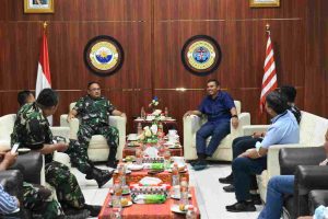 Danlantamal I Terima Kunjungan Executive General Manager Pertamina Patra Niaga Region Sumbagut