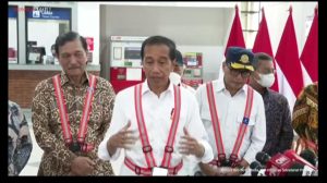 Menteri Suharso Dampingi Presiden Resmikan Stasiun Manggarai tahap I