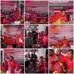 Rayakan HUT Ketum DPP PDI Perjuangan Ibu Megawati Soekarnoputri, DPD PDIP SUMUT  Bagikan Ribuan Paket Makanan Bergizi bagi Masyarakat Kecil