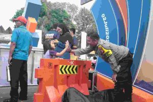 Polda Metro Amankan Lomba Lari LPS Monas Half Marathon 2023