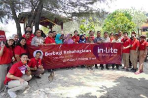 Menapaki Usia Baru, in-Lite LED Berbagi Kebahagiaan dengan Masyarakat di Pulau Untung Jawa