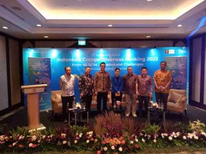 LM FEB Universitas Indonesia Gelar National Media Briefing Indonesia Competitiveness Ranking 2023: Peringkat Daya Saing Indonesia Naik ke 34 dari Total 64 negara di Seluruh Dunia.