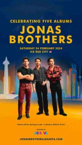 Jonas Brothers akan tampil Indonesia di ICE BSD 24 Februari 2024