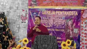 Ev. Vincen Huang , Master of Vocal dan Mantan Artis Memberikan Pencerahan Iman dalam Ibadah Gereja Pentakosta Warakas