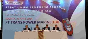 PT TRANS POWER MARINE TBK (TPM) Membagikan Deviden 63% Dari Laba Bersih Dan Persetujuan Pelaksanaan PHMETD I