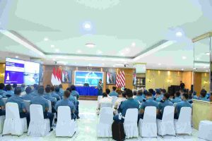 LANTAMAL III JAKARTA MENGIKUTI SOSIALISASI DAN CONSULTING BIDANG PENGUATAN DAN PENGAWASAN REFORMASI BIROKRASI TNI ANGKATAN LAUT TA 2024