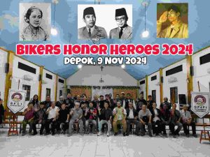 Gebrakan Bikers For Christ Indonesia (BFCI) Gandeng FORMAS & GPdPI Peringati Jasa Pahlawan.