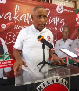 Bravo 5 Bentukan Jenderal Luhut Panjaitan Deklarasi Dukung Pramono Anung-Rano Karno