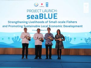 KKP, Jepang, dan UNDP Luncurkan SeaBLUE: Membangun Masa Depan Nelayan Skala Kecil Menuju Perikanan Berkelanjutan dan Inklusif