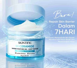 SKINTIFIC Rilis 5X Ceramide Moisture Gel Light Texture:           Pelembab Ringan untuk Kulit Berminyak dan Sensitif