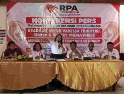 RPA Indonesia Soroti Dugaan Rekayasa Kasus Vanessa Tuhuteru, Desak Kapolri dan Komisi III DPR RI Kawal Proses Hukum agar Tidak Ada Penyalahgunaan Kewenangan